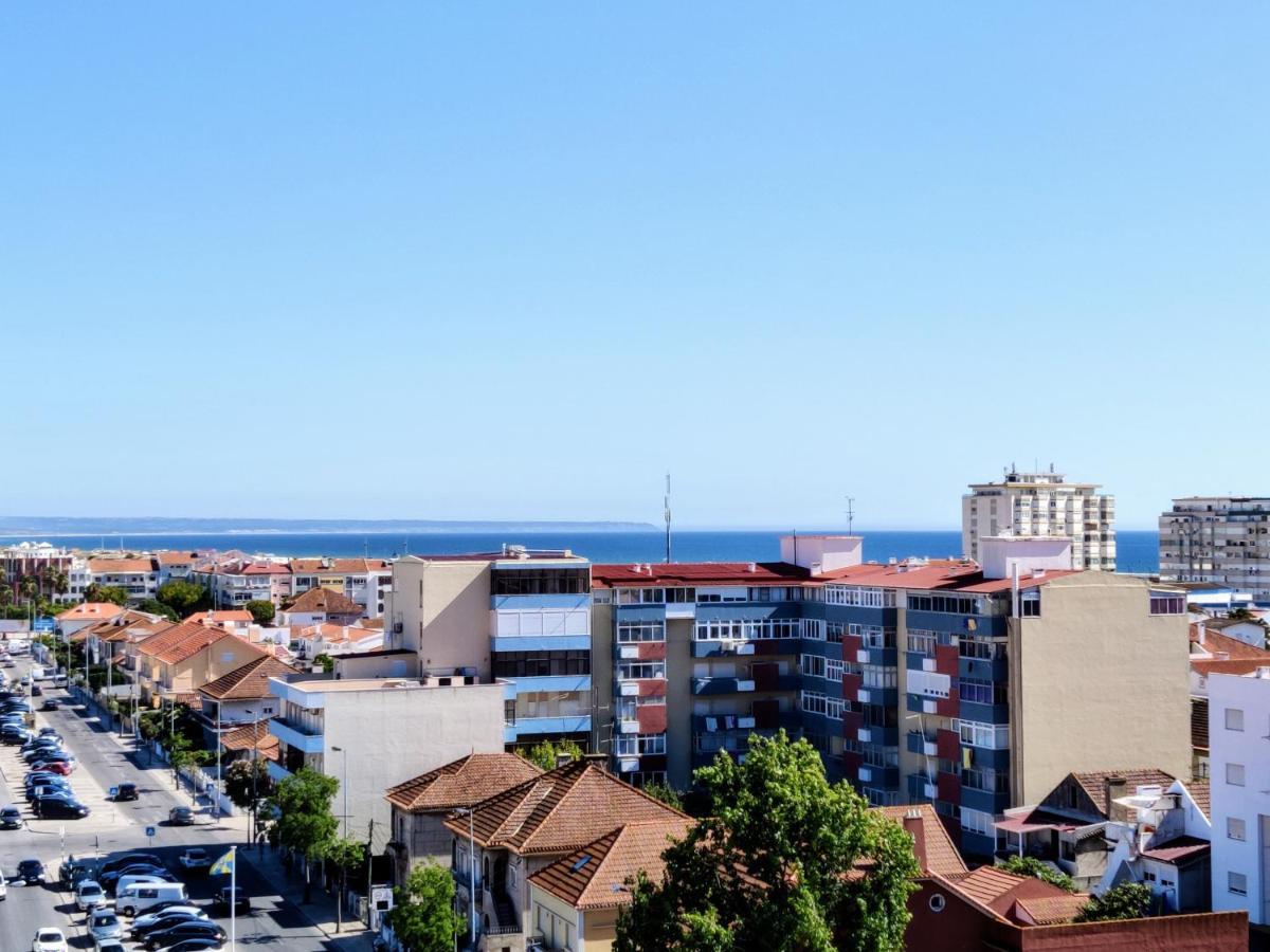 Lovely Lisboa Costa Da Caparica Seaview Apartment מראה חיצוני תמונה